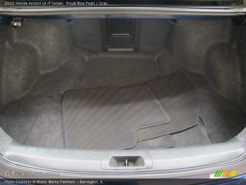 Royal Blue Pearl / Gray 2010 Honda Accord LX-P Sedan
