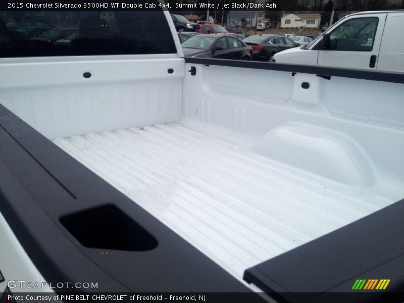Summit White / Jet Black/Dark Ash 2015 Chevrolet Silverado 3500HD WT Double Cab 4x4