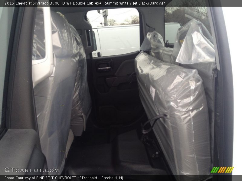Summit White / Jet Black/Dark Ash 2015 Chevrolet Silverado 3500HD WT Double Cab 4x4
