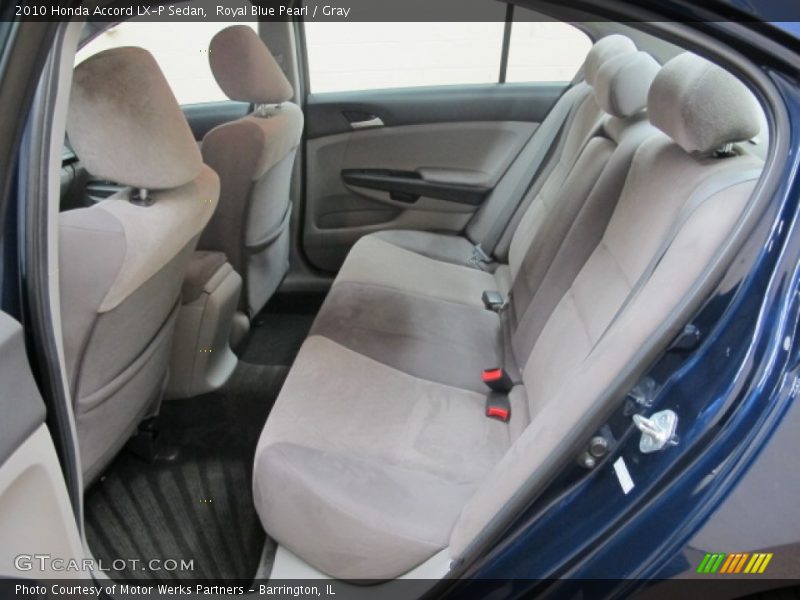 Royal Blue Pearl / Gray 2010 Honda Accord LX-P Sedan