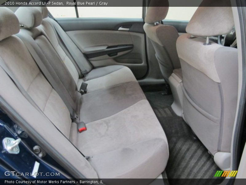 Royal Blue Pearl / Gray 2010 Honda Accord LX-P Sedan