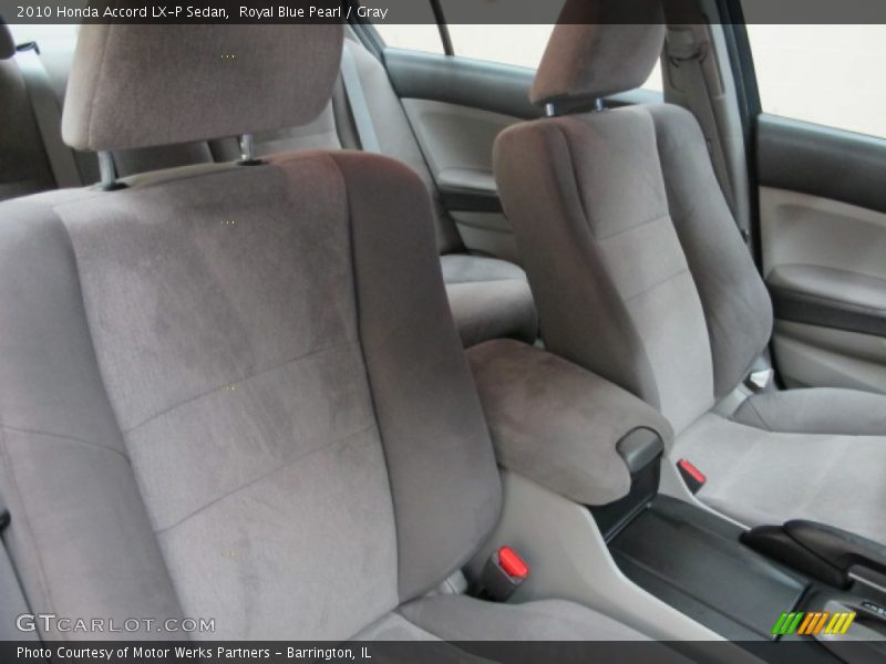 Royal Blue Pearl / Gray 2010 Honda Accord LX-P Sedan