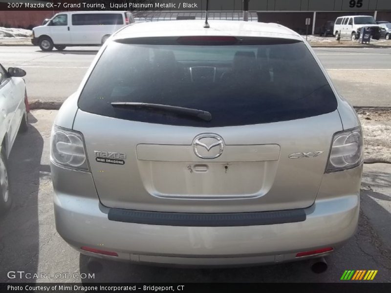 Liquid Platinum Metallic / Black 2007 Mazda CX-7 Grand Touring