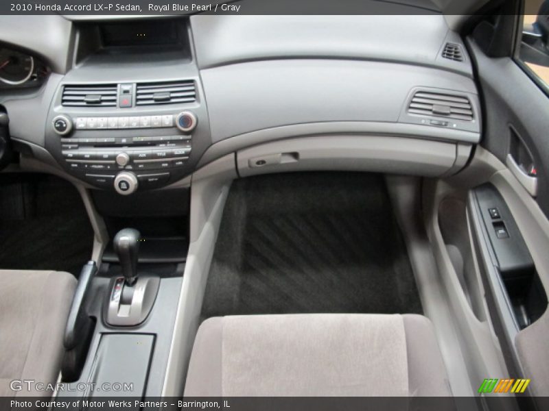 Royal Blue Pearl / Gray 2010 Honda Accord LX-P Sedan