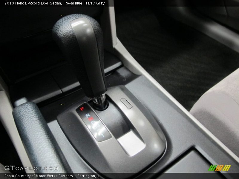 Royal Blue Pearl / Gray 2010 Honda Accord LX-P Sedan