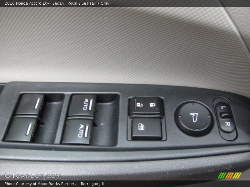 Royal Blue Pearl / Gray 2010 Honda Accord LX-P Sedan