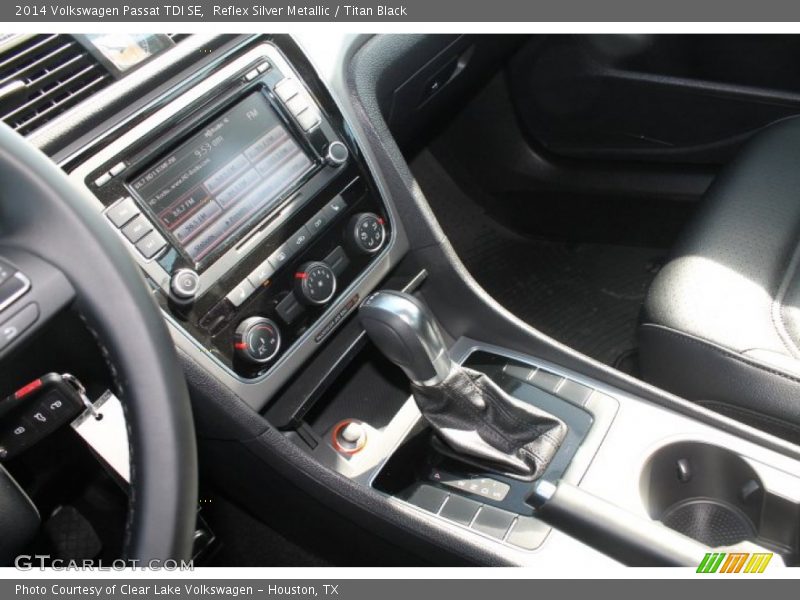 Reflex Silver Metallic / Titan Black 2014 Volkswagen Passat TDI SE