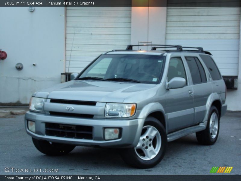 Titanium Metallic / Graphite 2001 Infiniti QX4 4x4