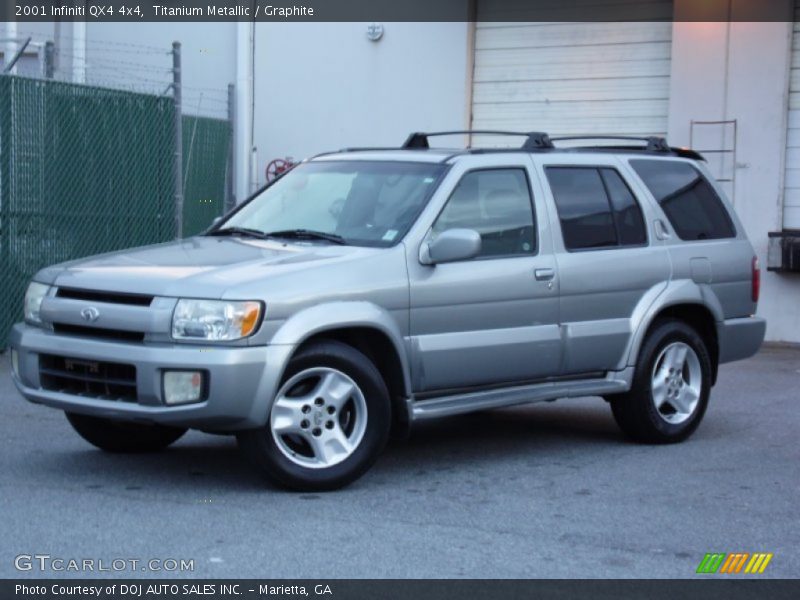 Titanium Metallic / Graphite 2001 Infiniti QX4 4x4