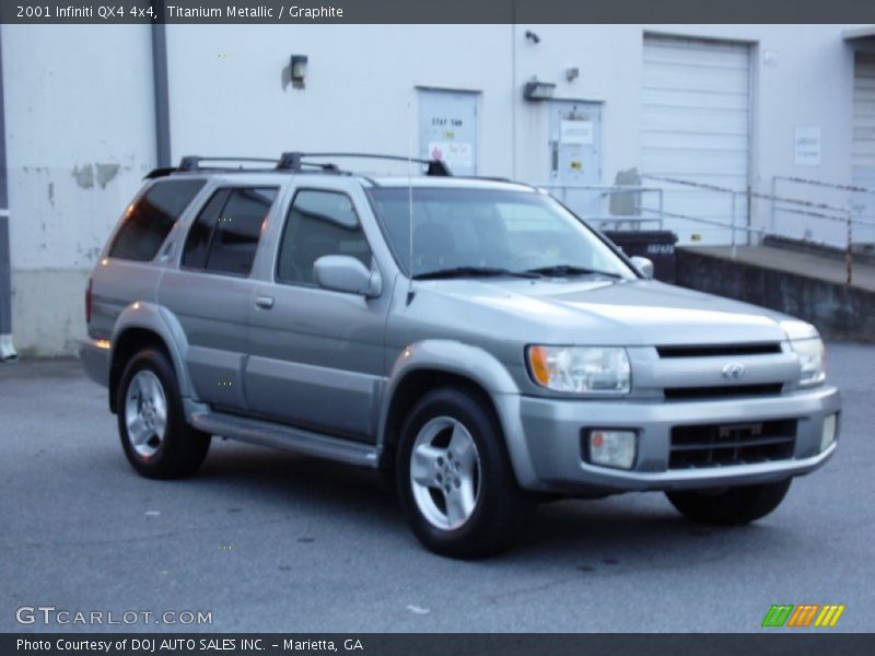 Titanium Metallic / Graphite 2001 Infiniti QX4 4x4