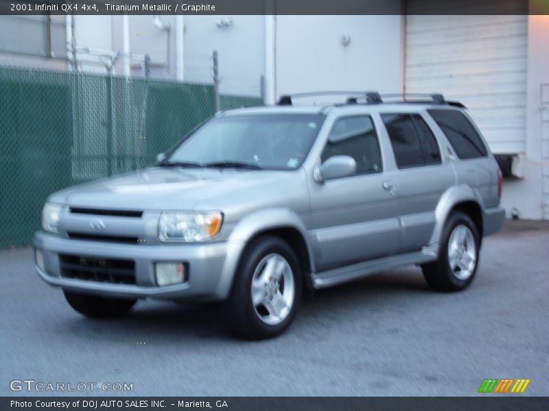 Titanium Metallic / Graphite 2001 Infiniti QX4 4x4