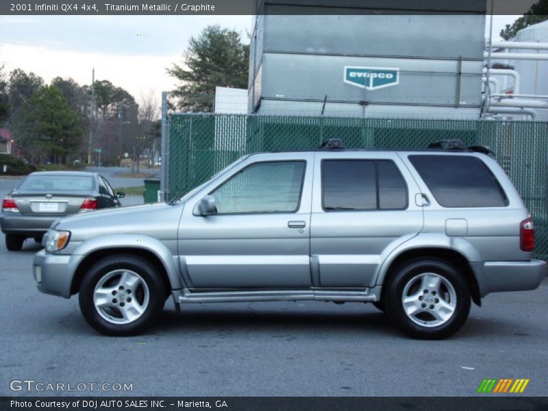 Titanium Metallic / Graphite 2001 Infiniti QX4 4x4