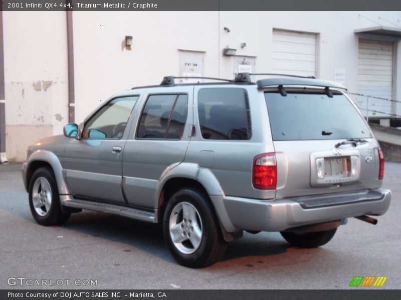 Titanium Metallic / Graphite 2001 Infiniti QX4 4x4