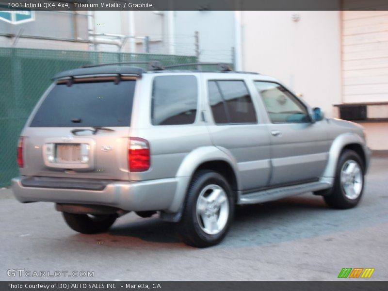 Titanium Metallic / Graphite 2001 Infiniti QX4 4x4