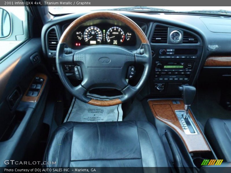 Titanium Metallic / Graphite 2001 Infiniti QX4 4x4
