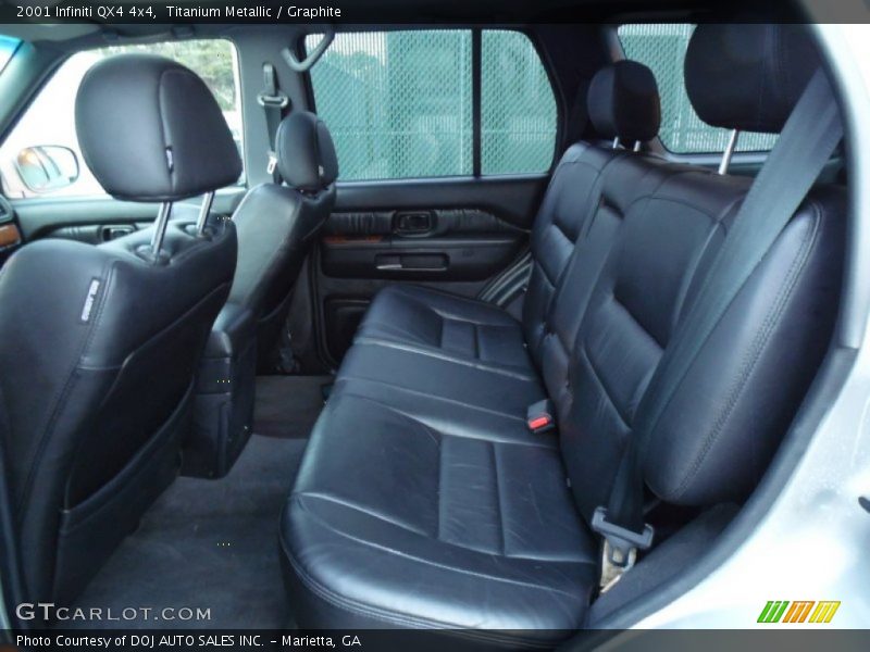 Titanium Metallic / Graphite 2001 Infiniti QX4 4x4