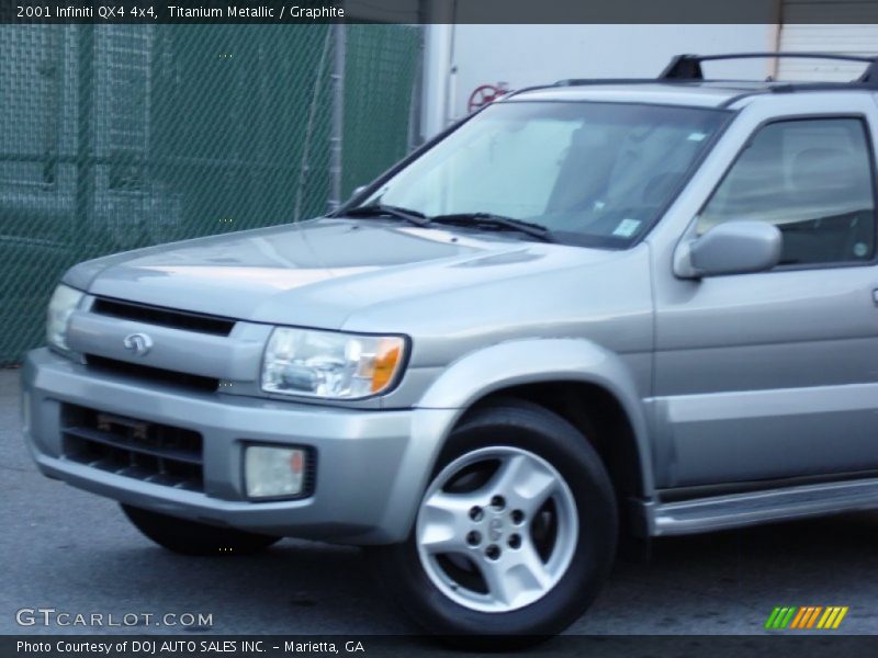 Titanium Metallic / Graphite 2001 Infiniti QX4 4x4