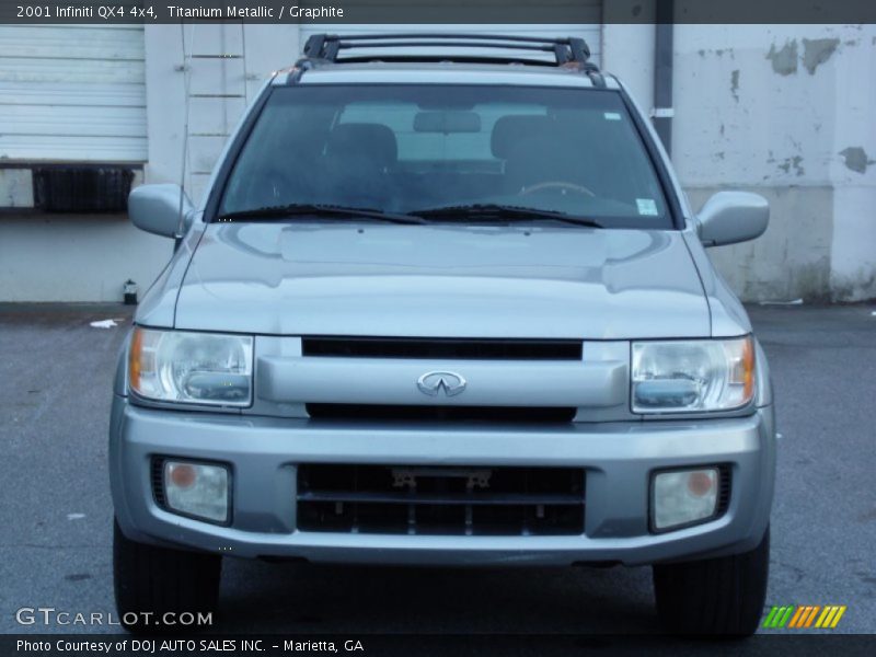 Titanium Metallic / Graphite 2001 Infiniti QX4 4x4