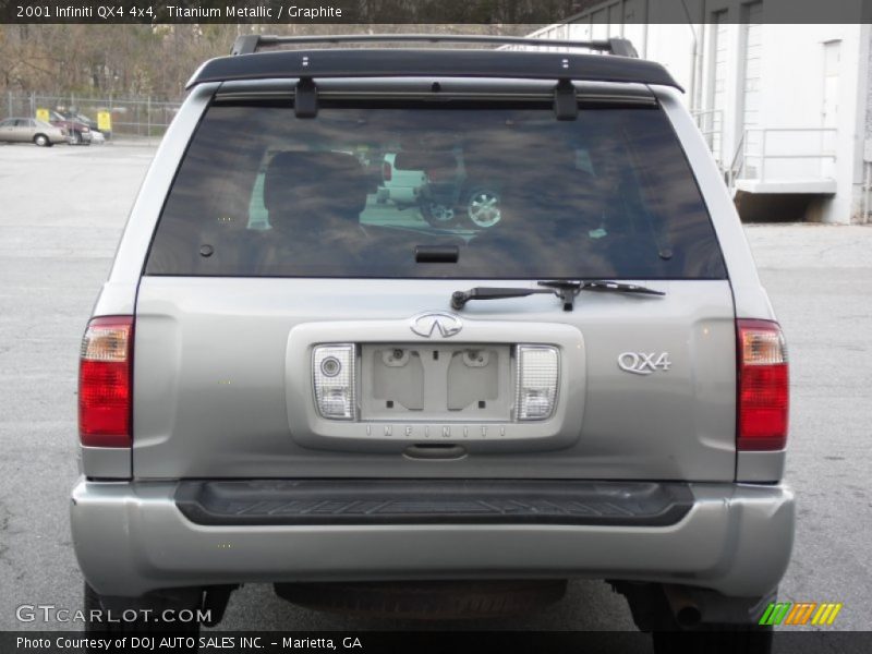 Titanium Metallic / Graphite 2001 Infiniti QX4 4x4
