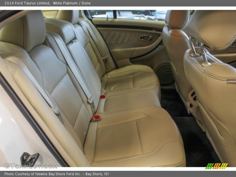 White Platinum / Dune 2014 Ford Taurus Limited