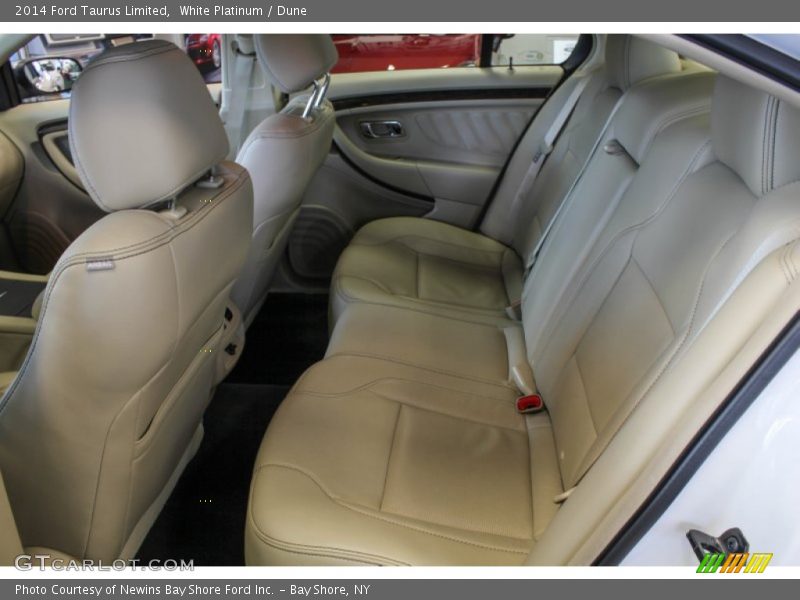 White Platinum / Dune 2014 Ford Taurus Limited