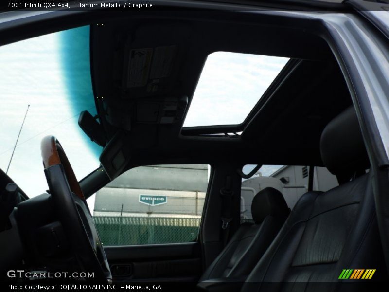 Titanium Metallic / Graphite 2001 Infiniti QX4 4x4