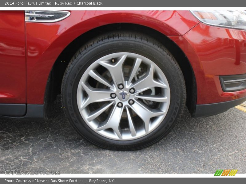 Ruby Red / Charcoal Black 2014 Ford Taurus Limited