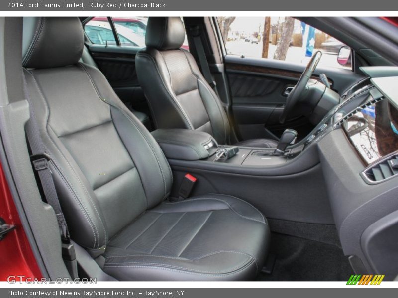 Ruby Red / Charcoal Black 2014 Ford Taurus Limited