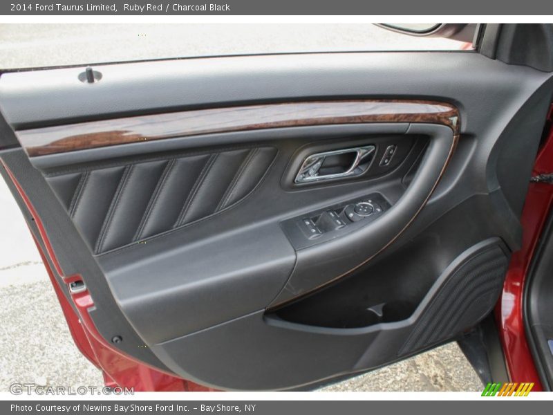 Ruby Red / Charcoal Black 2014 Ford Taurus Limited