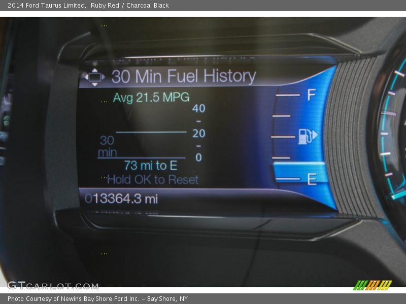 Ruby Red / Charcoal Black 2014 Ford Taurus Limited