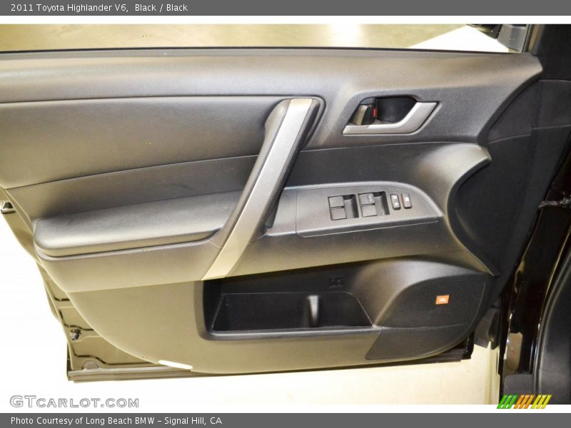 Black / Black 2011 Toyota Highlander V6