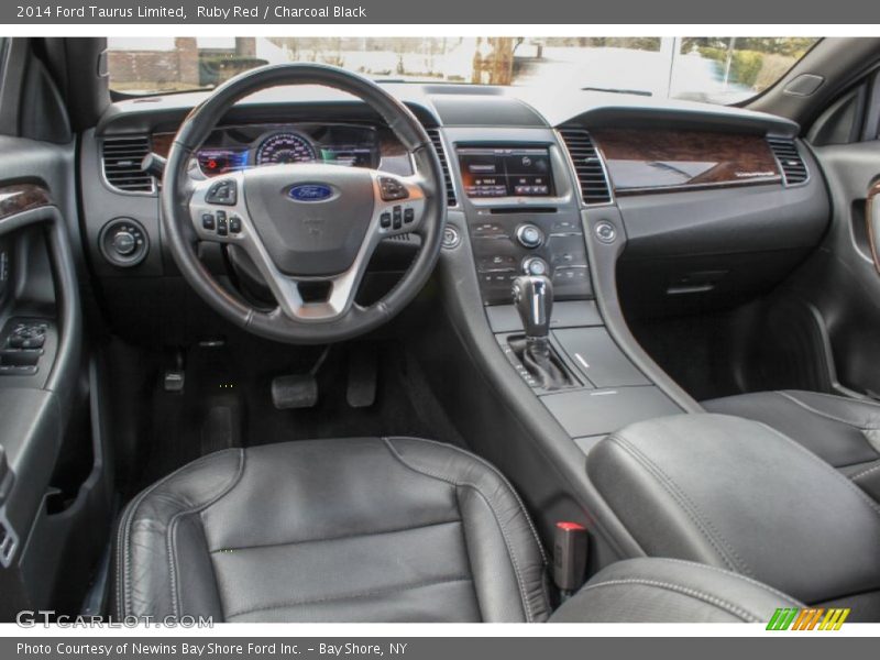 Ruby Red / Charcoal Black 2014 Ford Taurus Limited