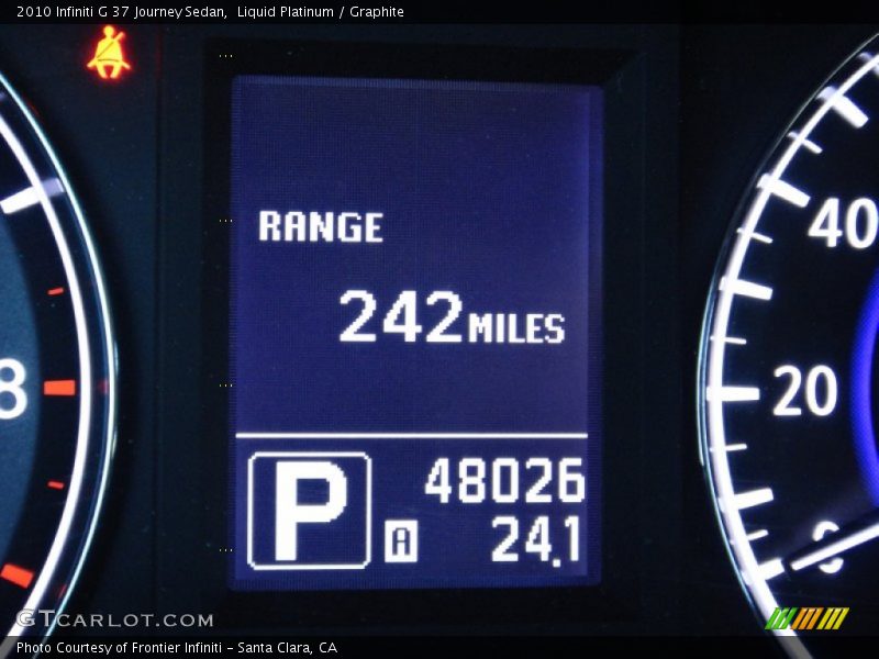 Liquid Platinum / Graphite 2010 Infiniti G 37 Journey Sedan