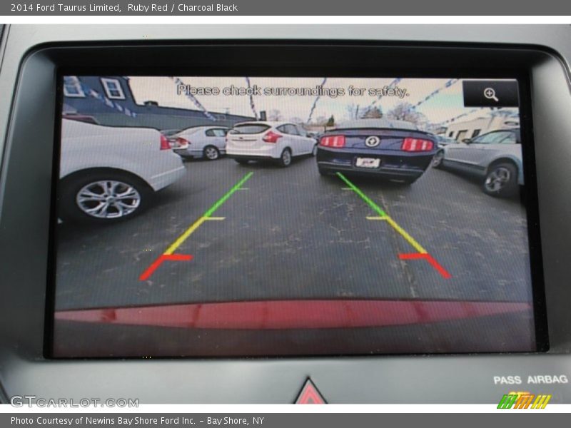 Ruby Red / Charcoal Black 2014 Ford Taurus Limited