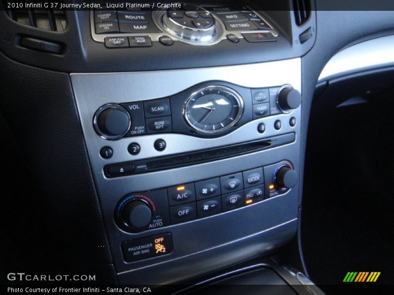 Liquid Platinum / Graphite 2010 Infiniti G 37 Journey Sedan