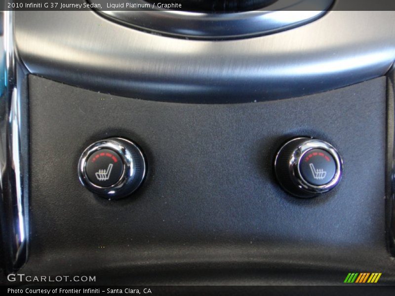 Liquid Platinum / Graphite 2010 Infiniti G 37 Journey Sedan