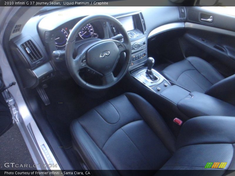 Liquid Platinum / Graphite 2010 Infiniti G 37 Journey Sedan