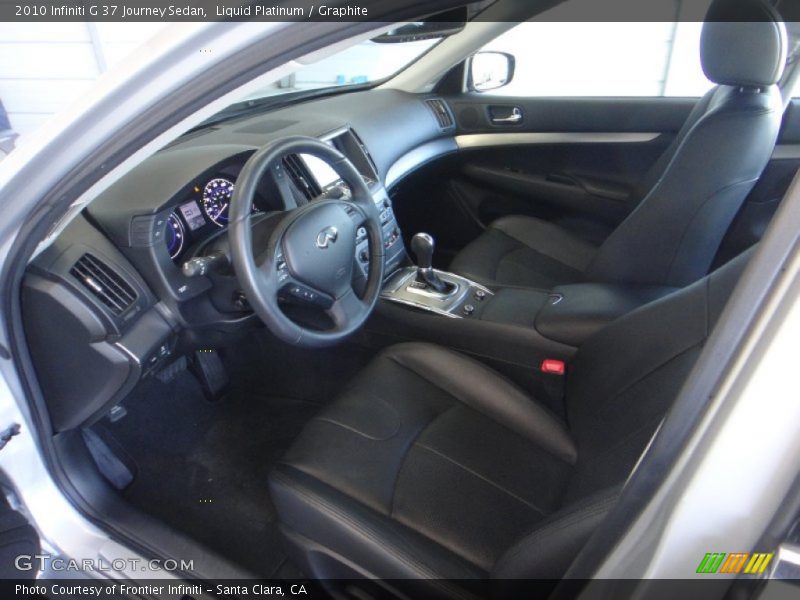 Liquid Platinum / Graphite 2010 Infiniti G 37 Journey Sedan
