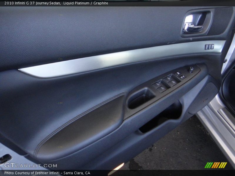 Liquid Platinum / Graphite 2010 Infiniti G 37 Journey Sedan