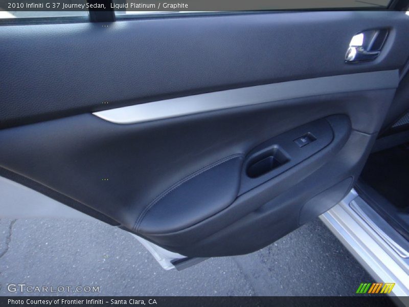 Liquid Platinum / Graphite 2010 Infiniti G 37 Journey Sedan