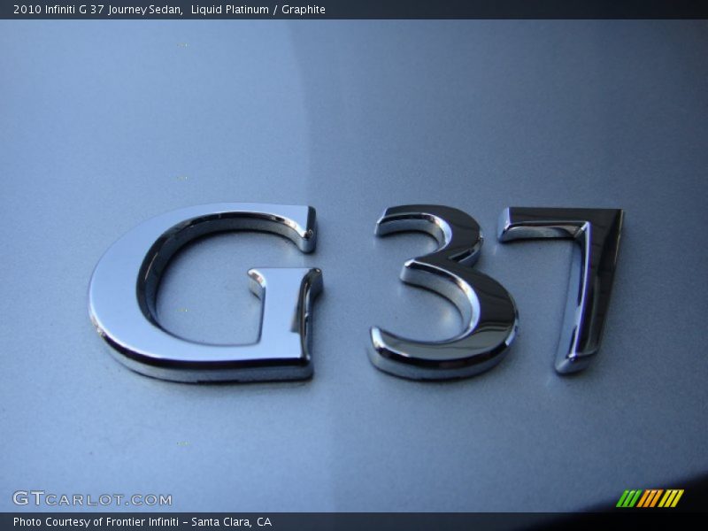 Liquid Platinum / Graphite 2010 Infiniti G 37 Journey Sedan