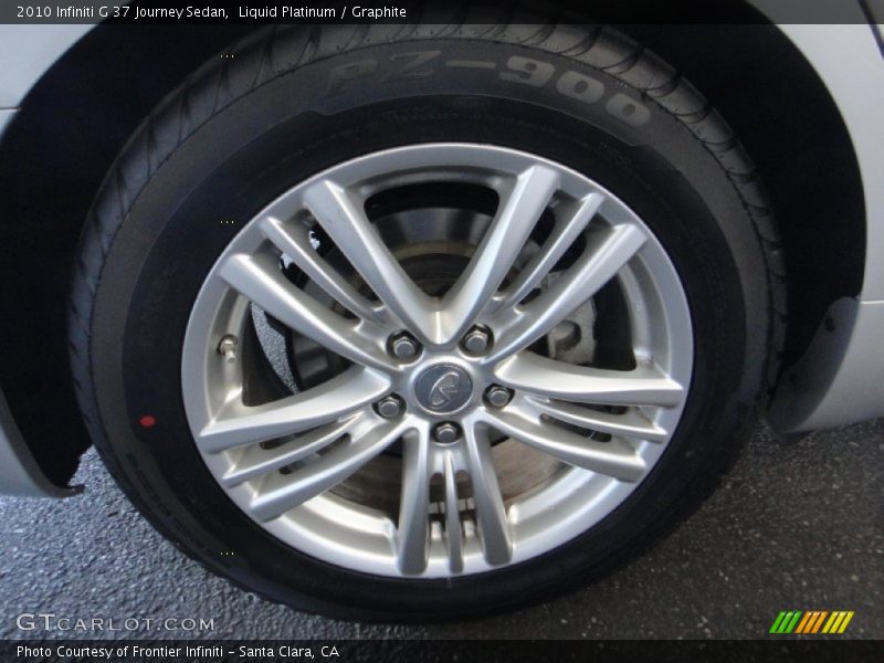 Liquid Platinum / Graphite 2010 Infiniti G 37 Journey Sedan