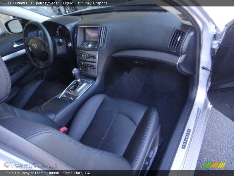 Liquid Platinum / Graphite 2010 Infiniti G 37 Journey Sedan