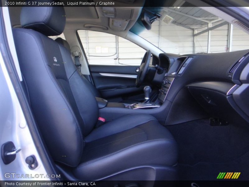 Liquid Platinum / Graphite 2010 Infiniti G 37 Journey Sedan