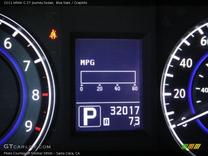 Blue Slate / Graphite 2011 Infiniti G 37 Journey Sedan