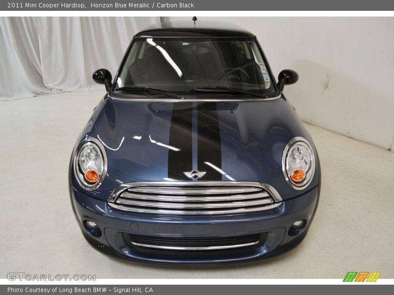 Horizon Blue Metallic / Carbon Black 2011 Mini Cooper Hardtop