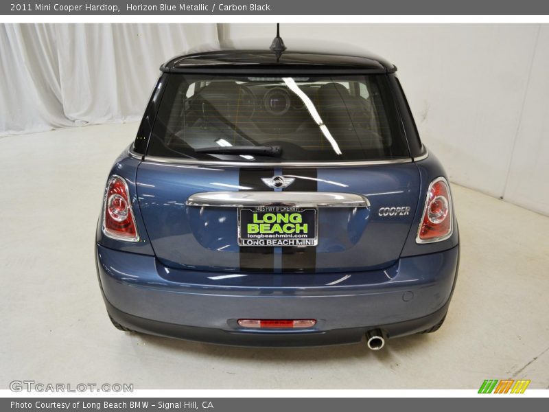 Horizon Blue Metallic / Carbon Black 2011 Mini Cooper Hardtop