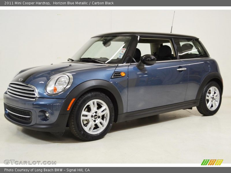 Horizon Blue Metallic / Carbon Black 2011 Mini Cooper Hardtop