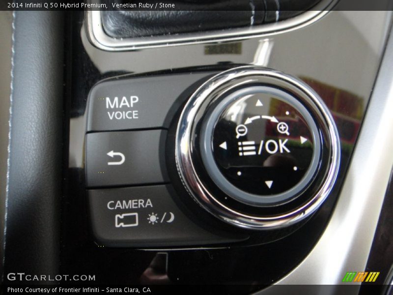 Venetian Ruby / Stone 2014 Infiniti Q 50 Hybrid Premium