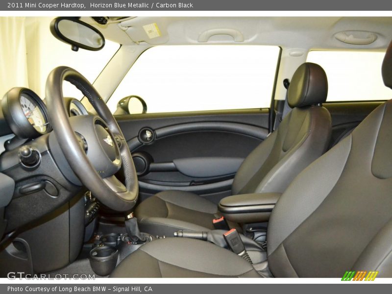 Horizon Blue Metallic / Carbon Black 2011 Mini Cooper Hardtop